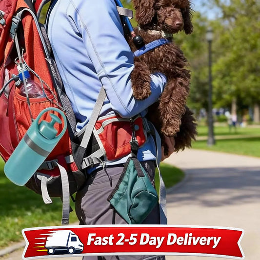 Portable Dog Poop Scooper No Touch Claw Pickup Tool with Waste Bag Holder Easy One Hand Outdoor Pet Cleanup