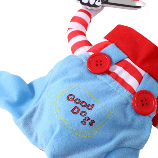 Halloween Funny Dog Clothes For Small/Medium/Large Dogs & Cat | Cosplay Dress Up Pullover Costume Party Outfits