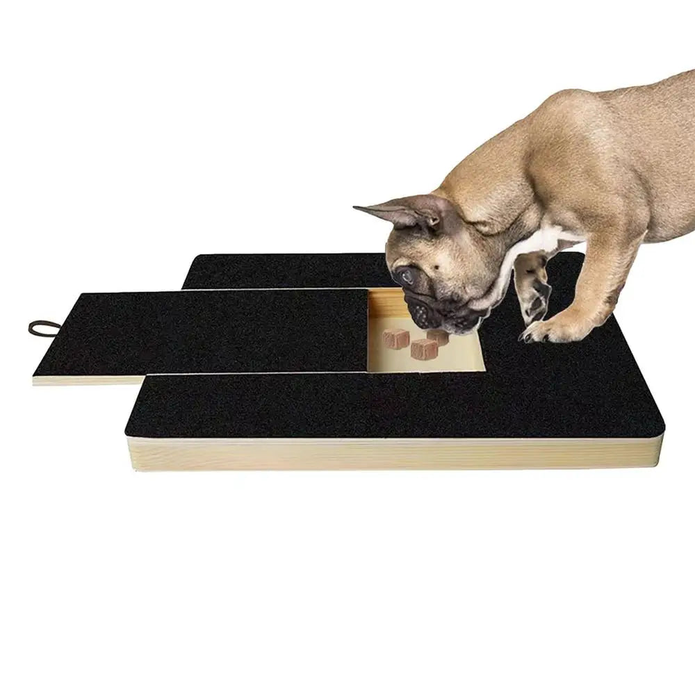 Dog Nail File Board Adjustable Wooden Scratching Board For Nail Trimming Self Scratcher Toy Safe Pet Grooming Accessories