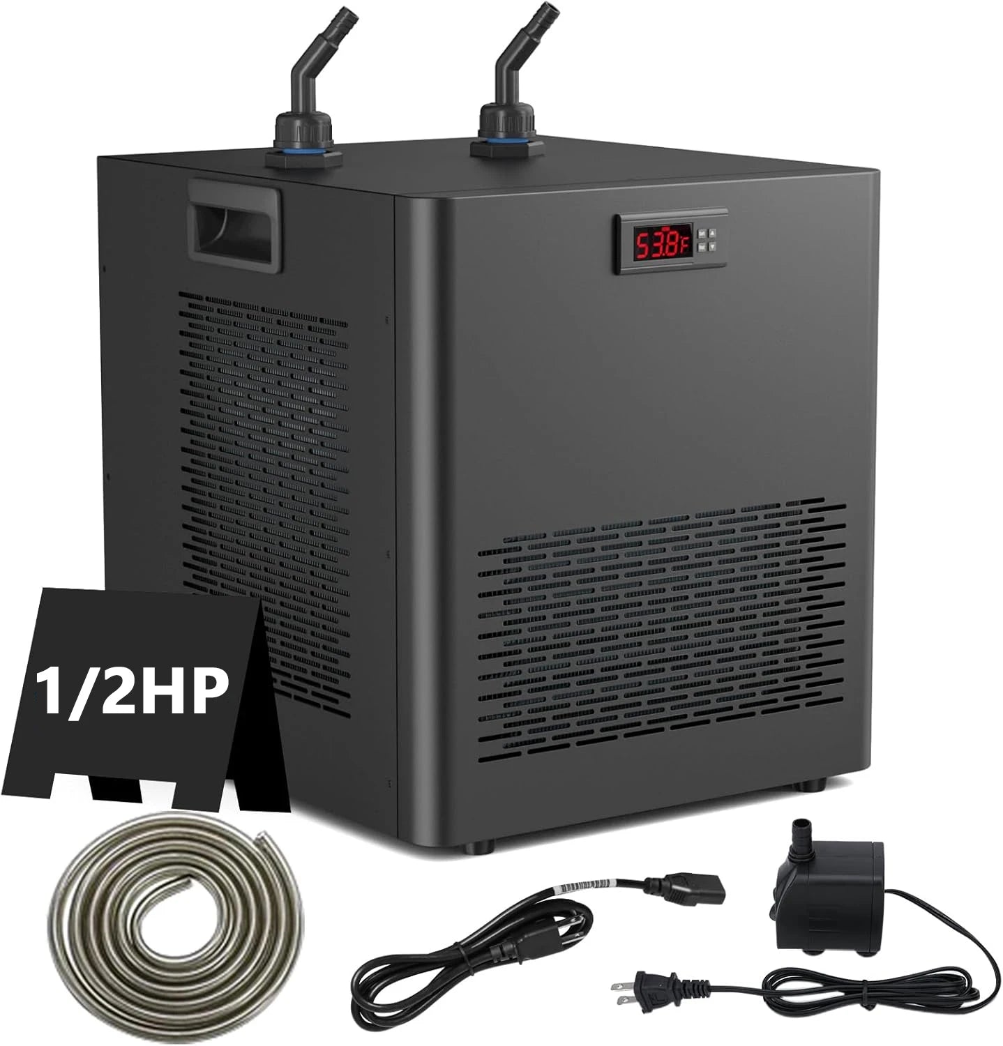 Water Chiller for Aquarium | Energy Efficient for Axolotl, Coral, Jellyfish, Freshwater