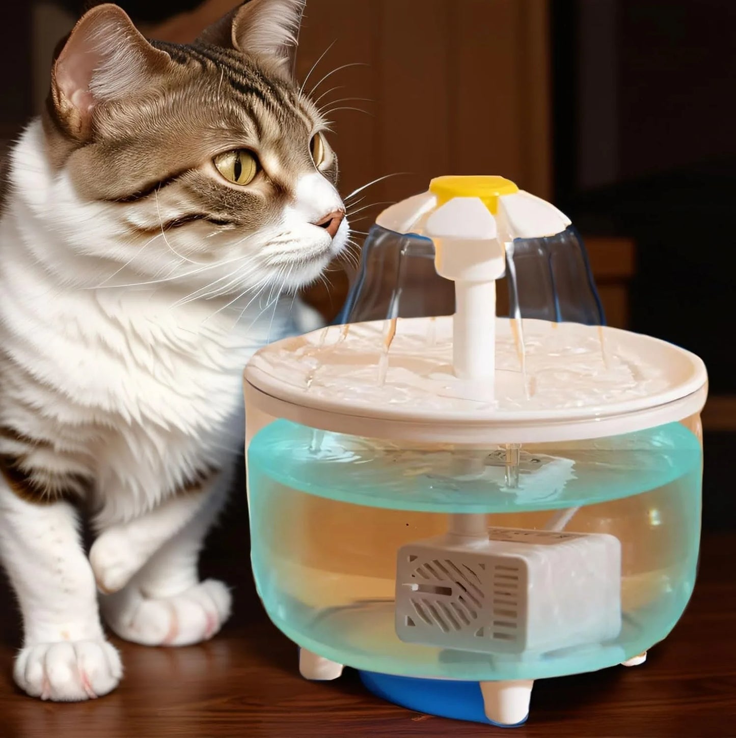 Indoor Bird Bath Fountain | Automatic Shower Tub with Filter Pump | Easy Clean for Small, Medium Parrot/ Birds