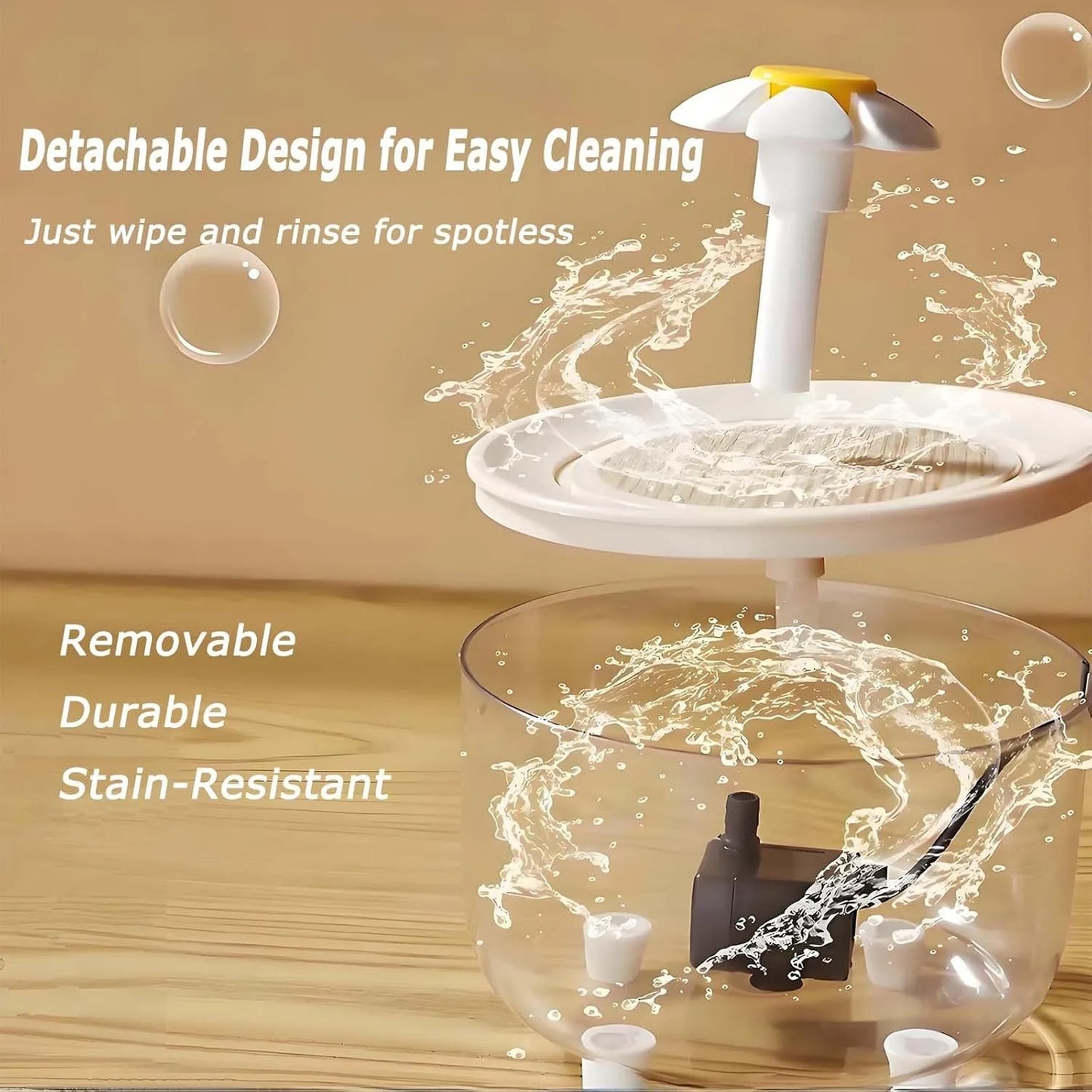 Indoor Bird Bath Fountain | Automatic Shower Tub with Filter Pump | Easy Clean for Small, Medium Parrot/ Birds