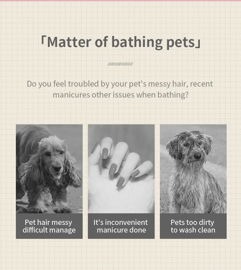 Upgraded Pet Spray Grooming Comb Steamy Floating Hair Removal Cleaning Brush Styling for Dogs & Cats Accessories