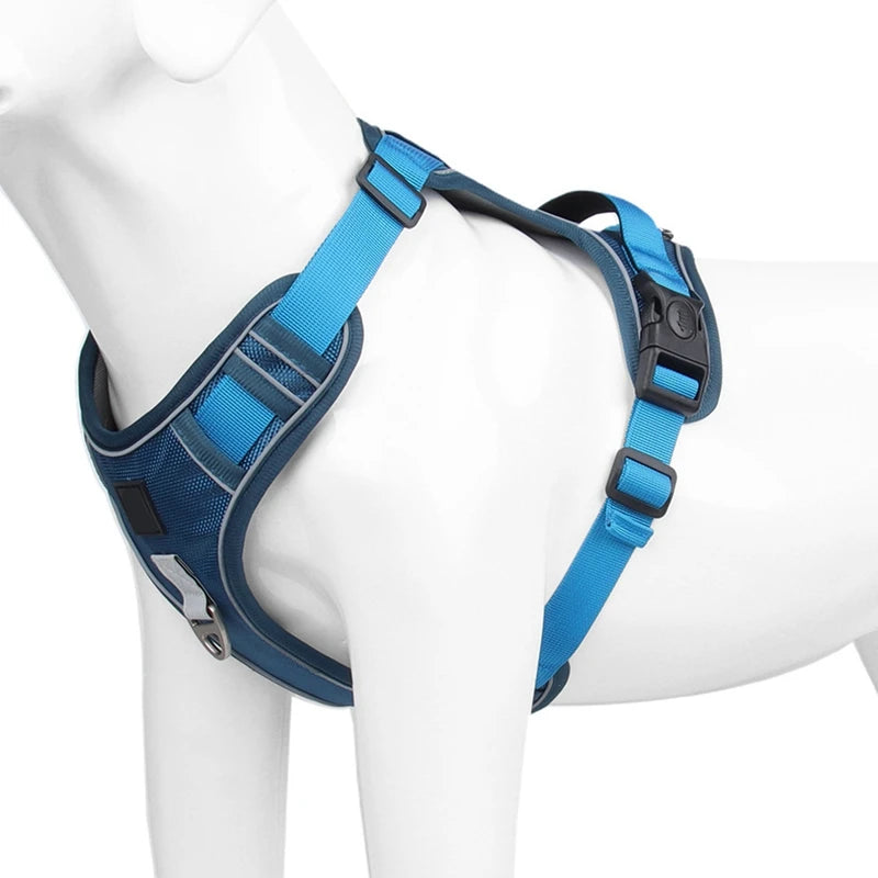 Dog Harness Reflective Medium/Large Dogs | Tactical Vest Big 1680D Waterproof Oxford Cloth