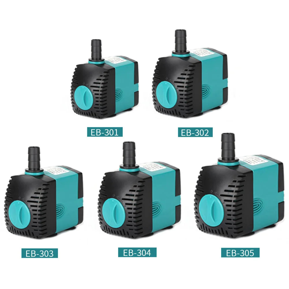 Tank Submersible Pump Bottom Suction Cup | Multifunctional Silent  Filter Aquarium Fish /Garden Pond