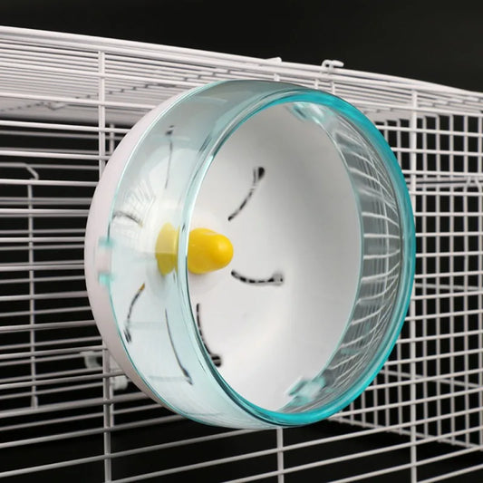 Hamster Running Wheel Toys, Cage Exercise Wheel Silent Spinners for Small Pet Hamsters, Mice, Rat, Gerbils