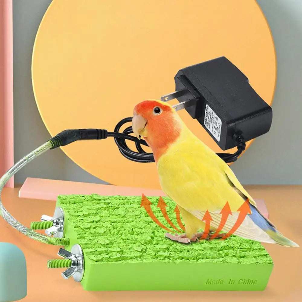 Bird Cage Heater Stand Platform |  Automatic Bird Platform Heater For Budgies