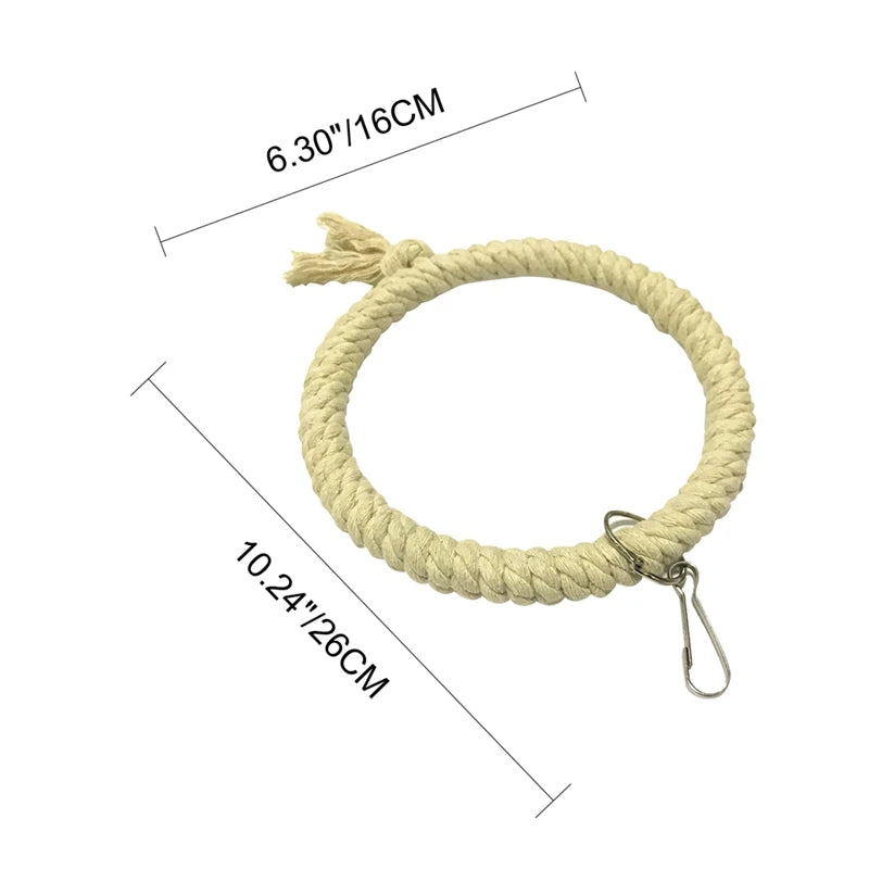Bird Toy Chewing/Bite | Cage Hanging Swing | Climbing/Standing Branches Toys