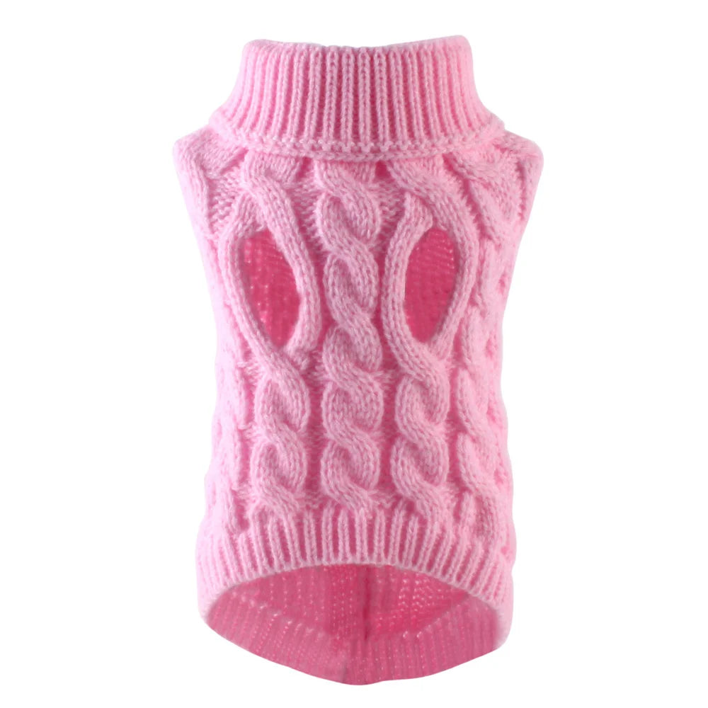 Warm Knitted Sphynx Cat Winter Sweater Pet Clothes for Cats  Pullovers