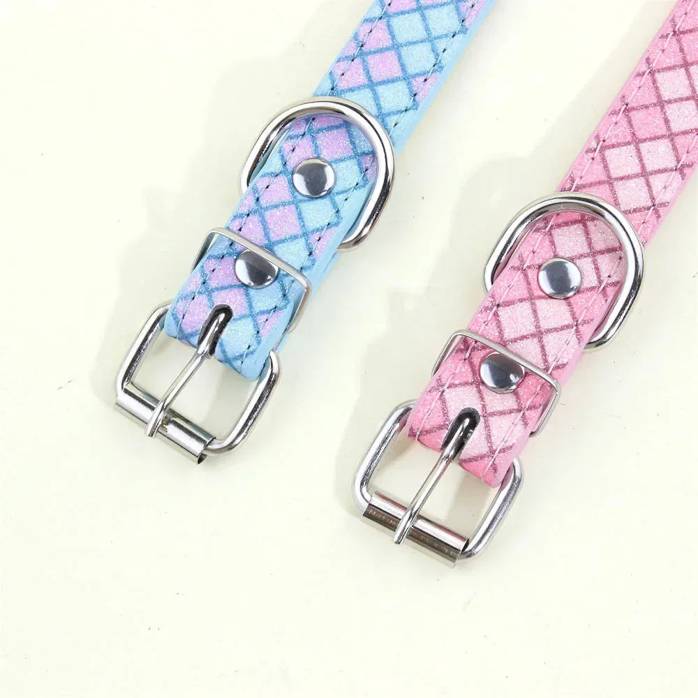 Bling Rhinestone Puppy Dog Personalized Small Dogs Chihuahua Collar Custom Cat Necklace Free Name Charms Pet Accessories