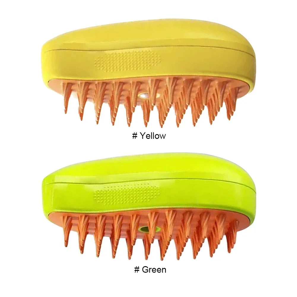 Upgraded Pet Spray Grooming Comb Steamy Floating Hair Removal Cleaning Brush Styling for Dogs & Cats Accessories