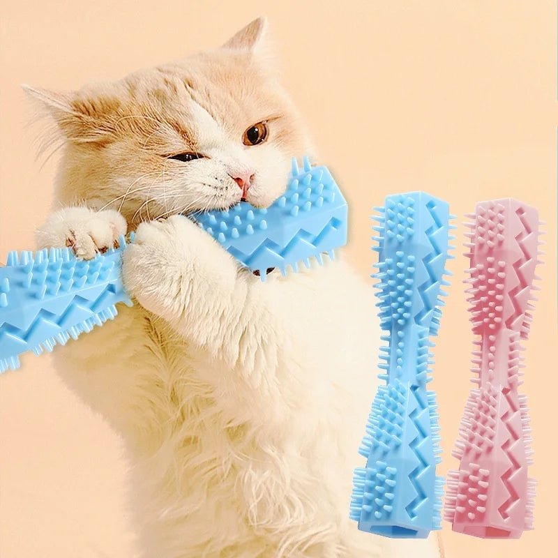 Puppy Teething Toy | Dog Chew Stick Bite Resistant | Leak Proof Food Dispenser | Teeth Cleaner  for Small Dogs