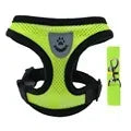 Dog and Cat Harness Walking Lead Leash | Polyester Adjustable Mesh  Vest For Small/Medium Size Pet
