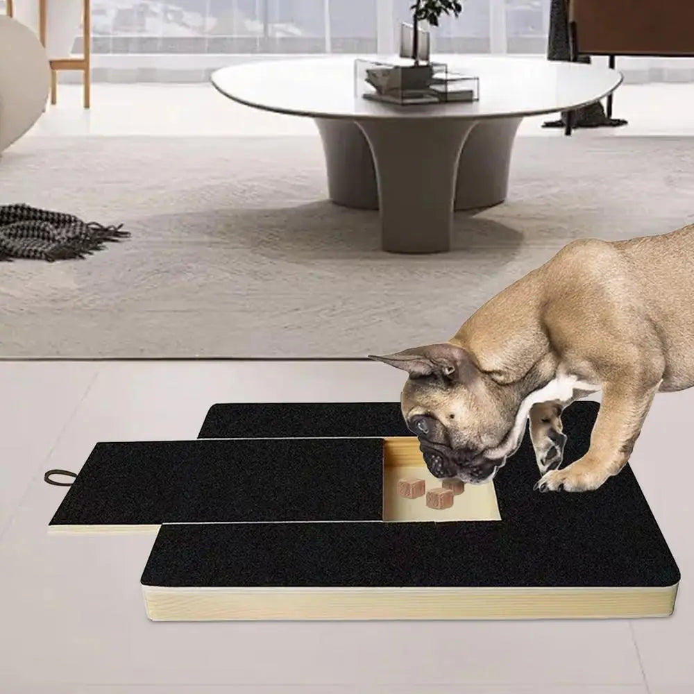 Dog Nail File Board Adjustable Wooden Scratching Board For Nail Trimming Self Scratcher Toy Safe Pet Grooming Accessories