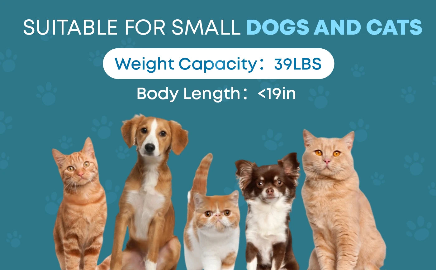 Pet Stroller with Canopy 4 Wheels | Strolling Cart for Small/Medium Dogs and Cats with Removable Carrier Breathable Mesh