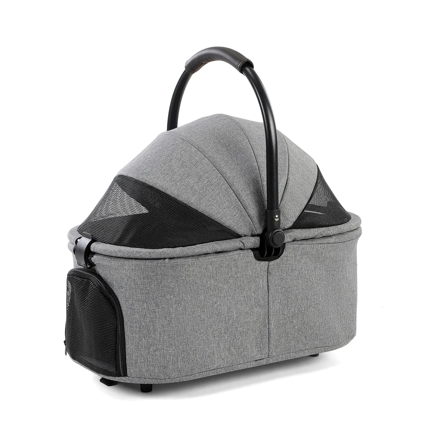 3 in 1 Pet Stroller with Removable Carrier, Folding Stroller for Small/Medium Dogs and Cats, Waterproof, All-Terrain, with Sun Screen