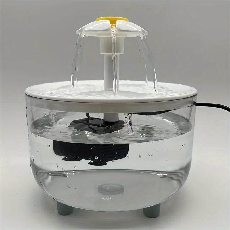 USB Electric Mute 1L Pet Water Fountain Automatic  Water Dispenser For Cats