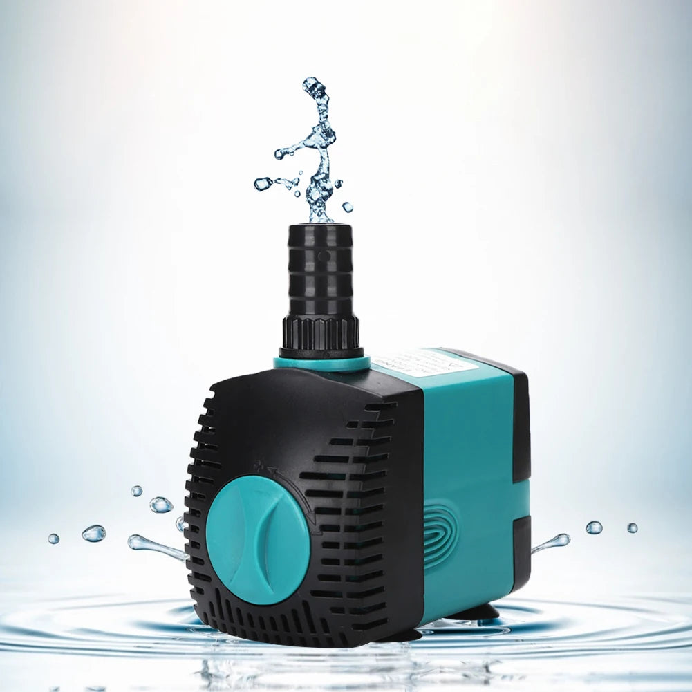 Tank Submersible Pump Bottom Suction Cup | Multifunctional Silent  Filter Aquarium Fish /Garden Pond
