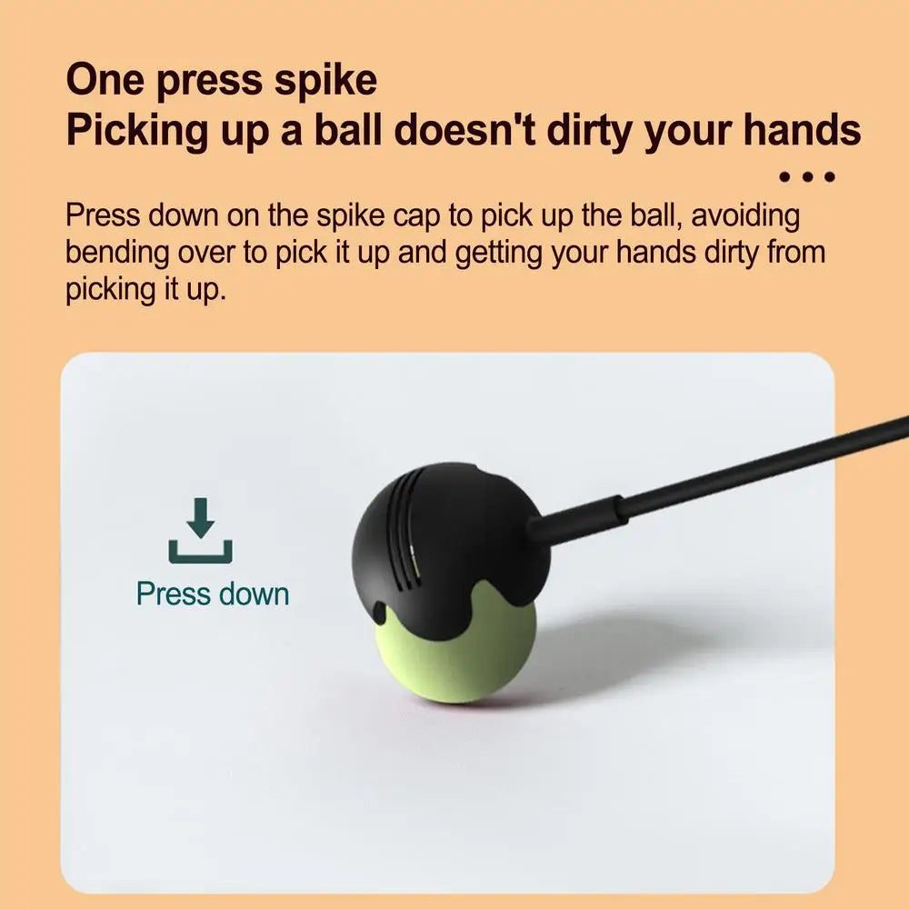 Dog Toys Throwing Pole Stick | Tennis Launcher Pole Outdoor Training Toys