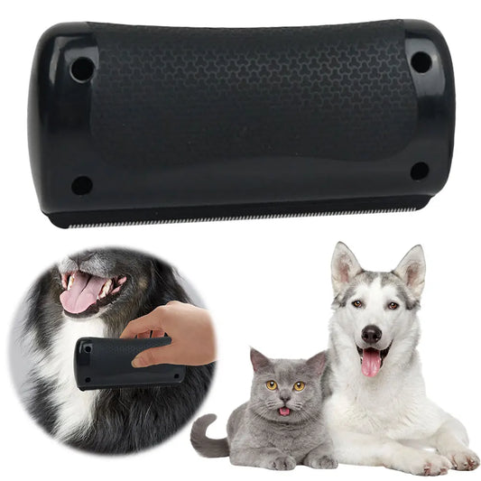 Pet shedding Brush  for Dogs & Cats with Long & Short Fur, Gentle grooming tool for shedding