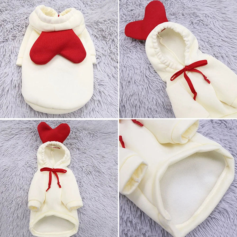 Cute Fruit Dog Clothes for Small Dogs | Hoodies Warm Fleece  Christmas Costume Coat for Dogs And Cats
