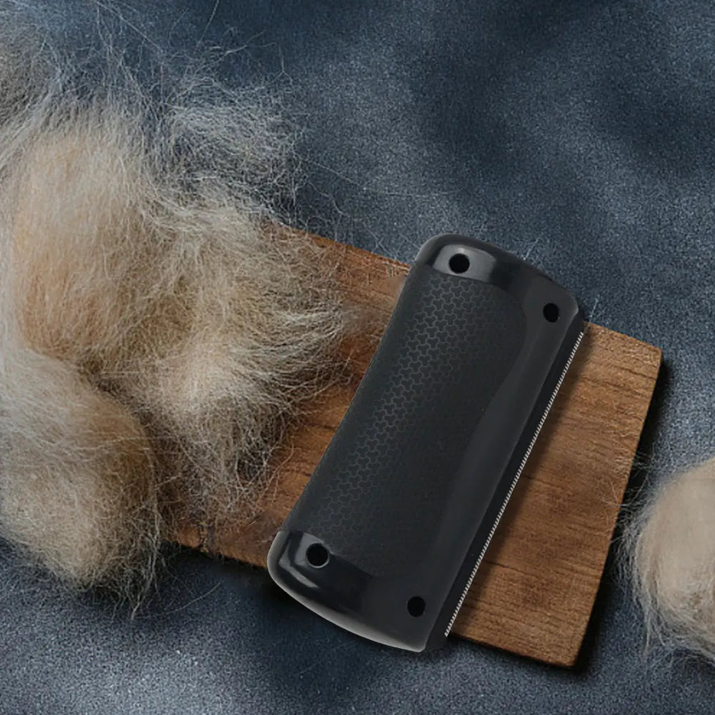 Pet shedding Brush  for Dogs & Cats with Long & Short Fur, Gentle grooming tool for shedding