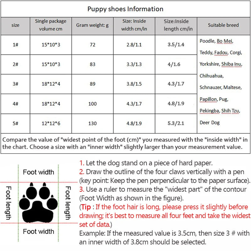 Dog Shoes Non-Slip Soles | Thick Plush  Paw Protection  Shoes Warm For Dog |  Breathable Climbing Pet Booties