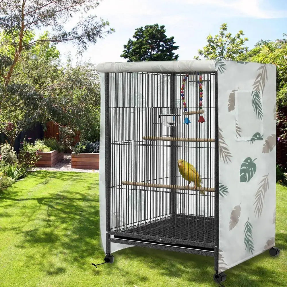 Parrot Cage Cover Waterproof | Large Bird Cage Cover Washable | Protective Cover For Sunlight/Wind