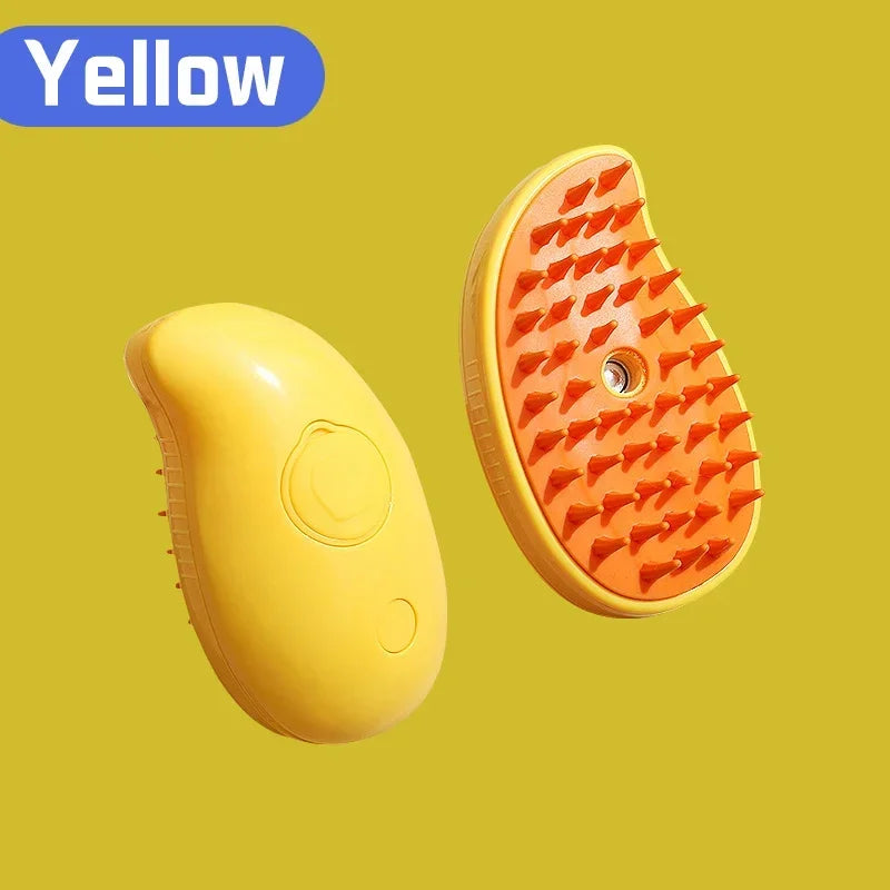 Upgraded Pet Spray Grooming Comb Steamy Floating Hair Removal Cleaning Brush Styling for Dogs & Cats Accessories
