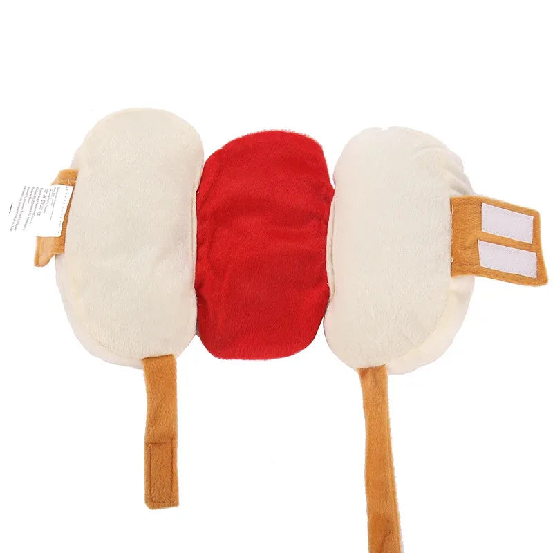 Funny Halloween Dog Costumes | Hot Dog Shaped Dachshund Sausage Adjustable Clothes | Pet Apparel Dressing Up Cat Party Costume Suit