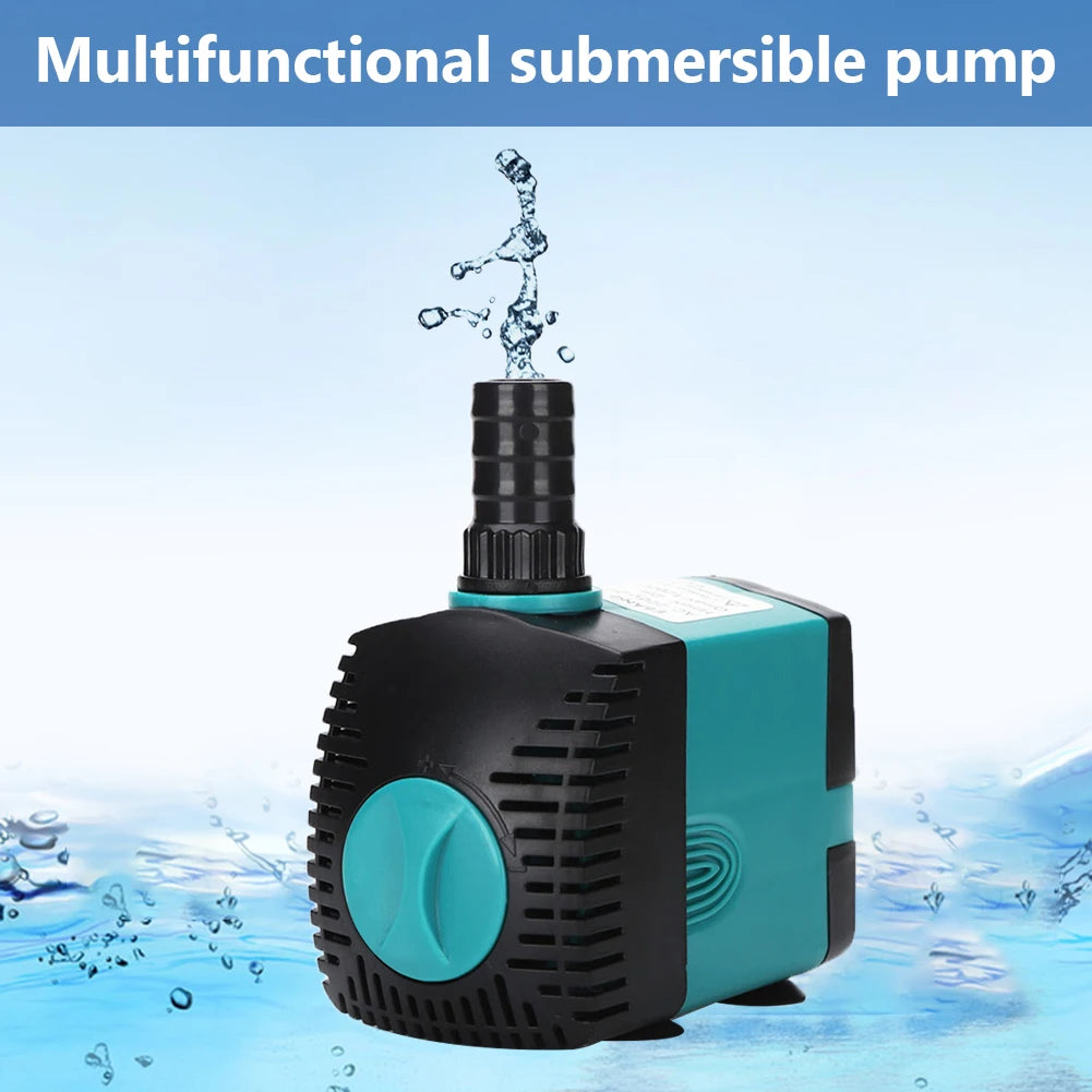 Tank Submersible Pump Bottom Suction Cup | Multifunctional Silent  Filter Aquarium Fish /Garden Pond