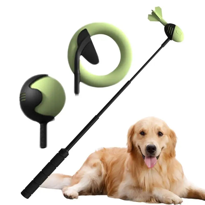 Dog Toys Throwing Pole Stick | Tennis Launcher Pole Outdoor Training Toys