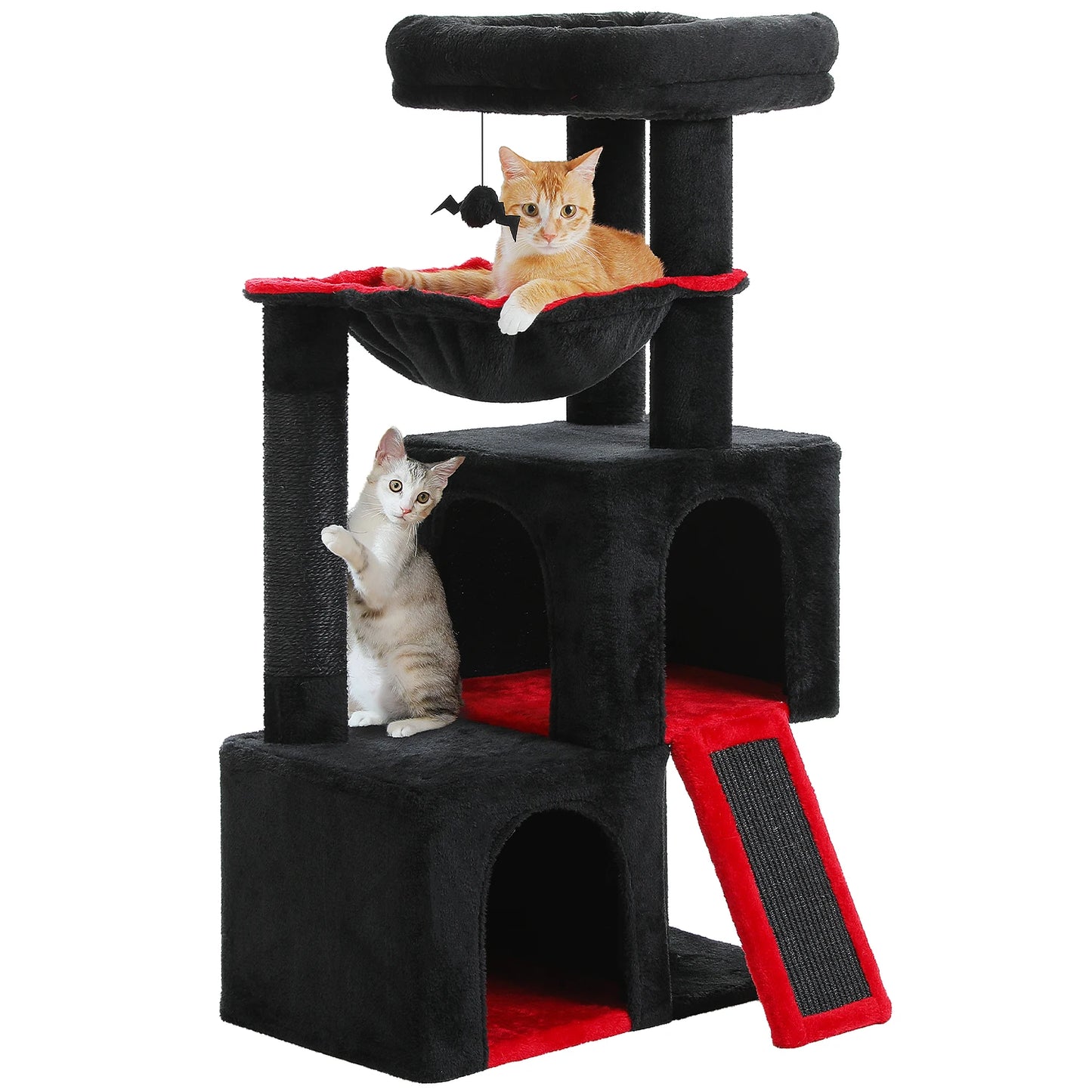 Large Cat Tree for Indoor Cats Multi-Level Tower with Spacious Condos Sisal Scratching Pad House Accessories Cat Toys