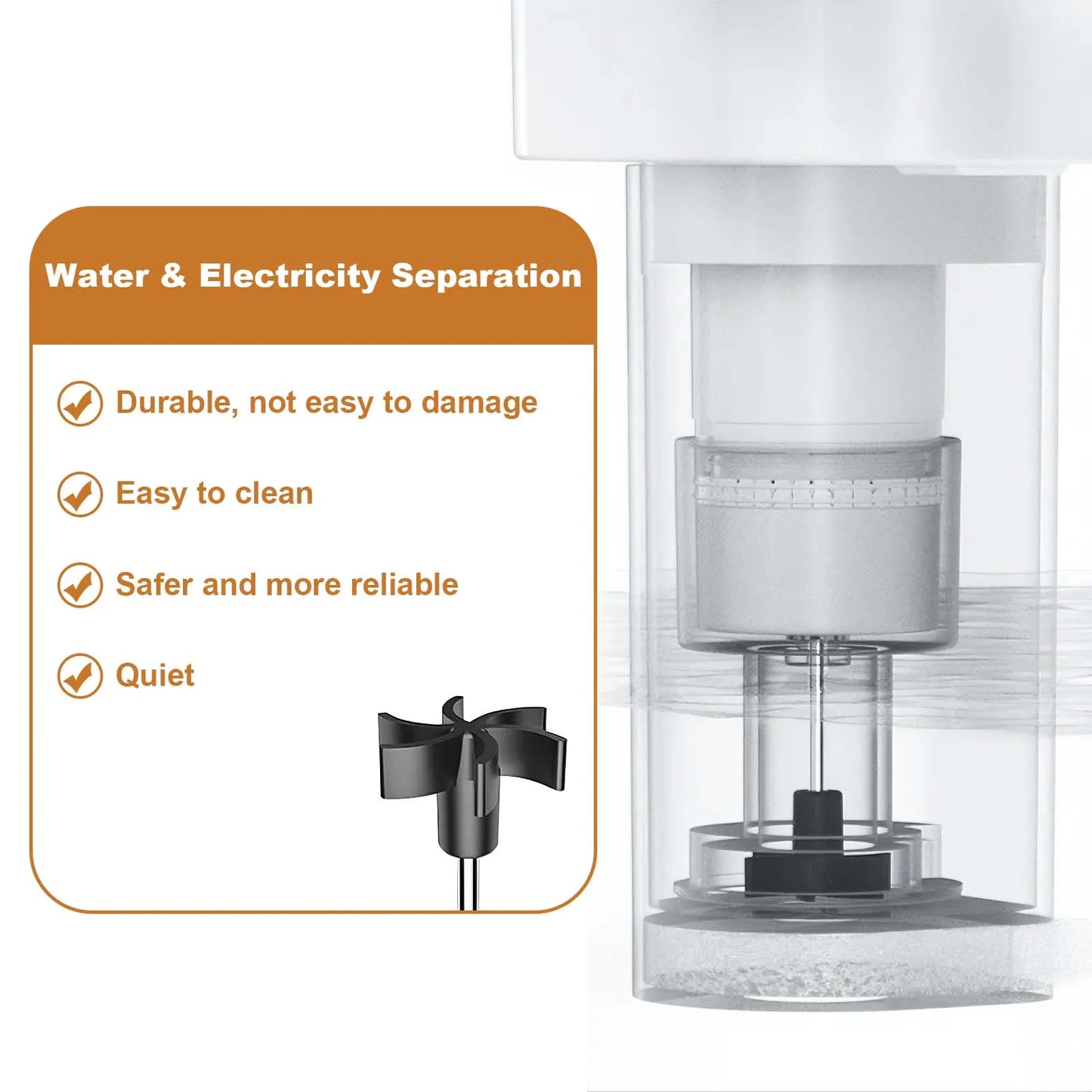 Wireless Water Fountain 5000mAh Rechargeable 304 Stainless Steel Quiet Automatic Induction Pet Water Dispenser For Cats Dogs
