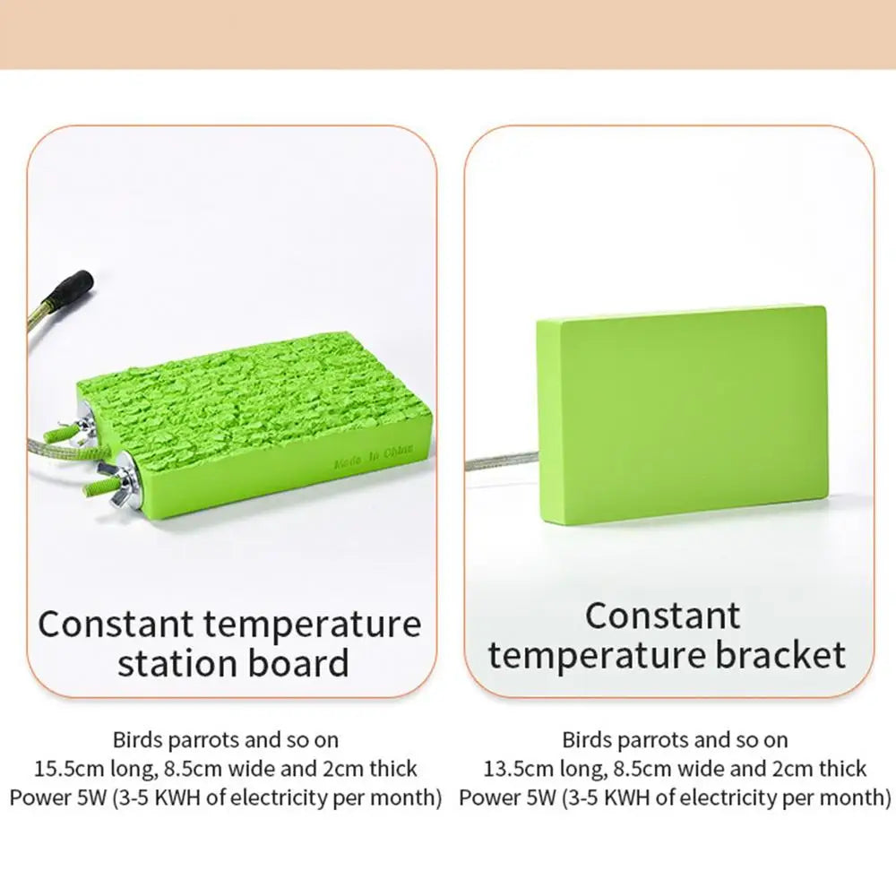 Bird Cage Heater Stand Platform |  Automatic Bird Platform Heater For Budgies