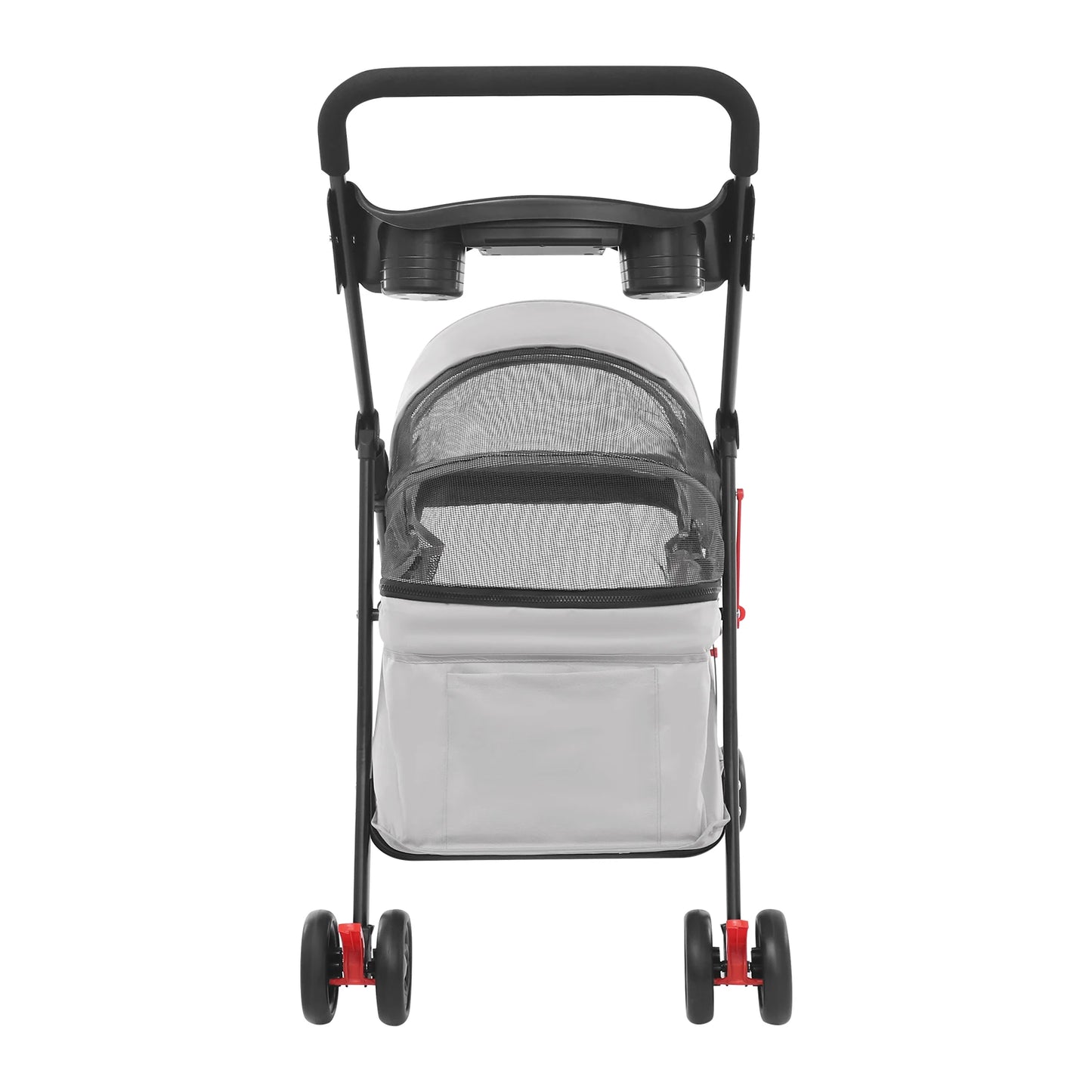 Foldable Lightweight Pet Cart For Small To Medium Dogs And Cats |  Outdoor Dog Walking Is Effortless