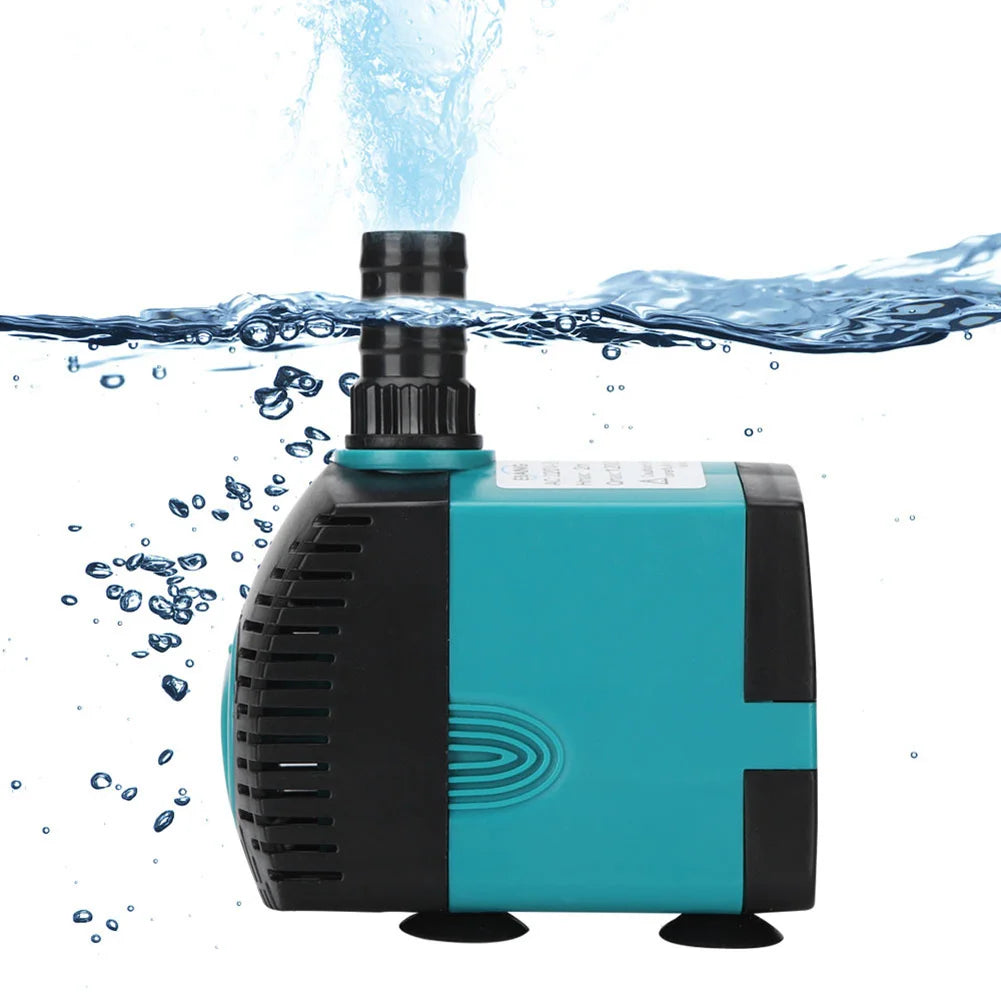 Tank Submersible Pump Bottom Suction Cup | Multifunctional Silent  Filter Aquarium Fish /Garden Pond