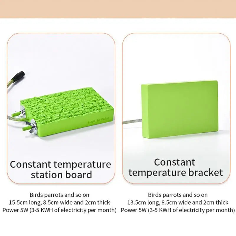 Bird Cage Heater Stand Platform |  Automatic Bird Platform Heater For Budgies
