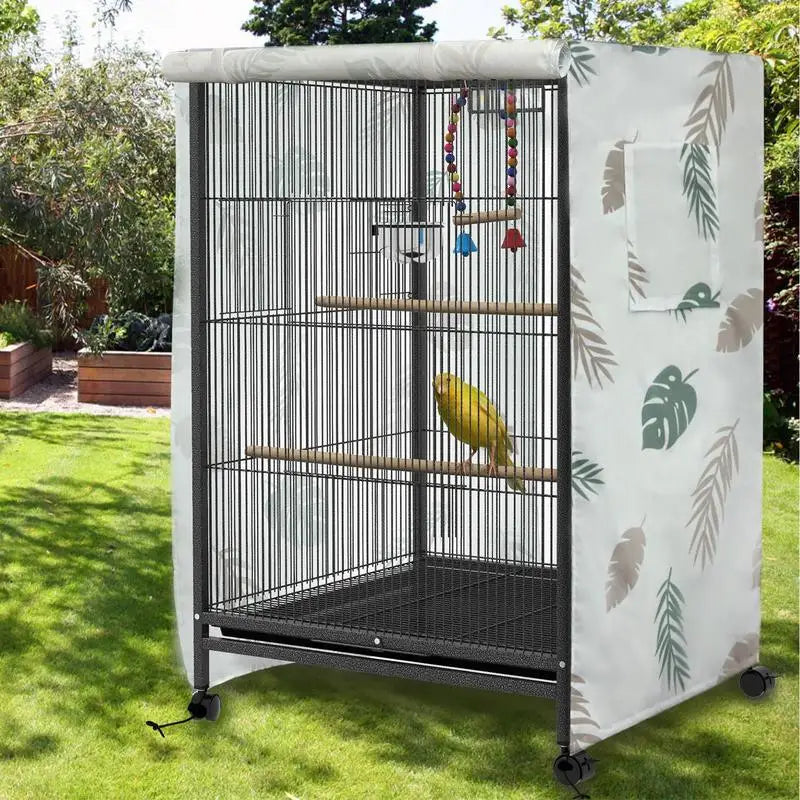 Parrot Cage Cover Waterproof | Large Bird Cage Cover Washable | Protective Cover For Sunlight/Wind