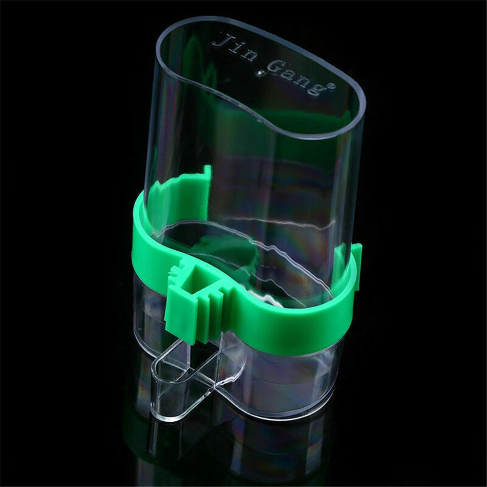 Bird Feeder Large Plastic Automatic |Parrot Drinking Cup Pet Bird Supplies Water Dispenser