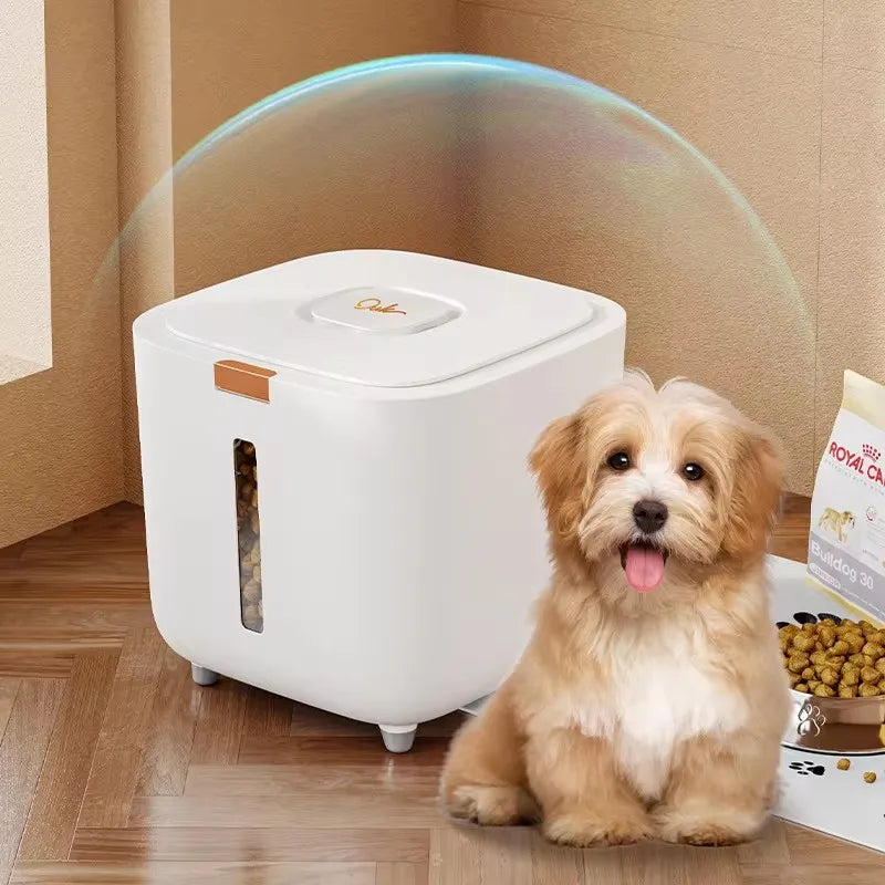 Pet food storage barrel large, sealed moisture-proof, cat and  dog food barrel storage