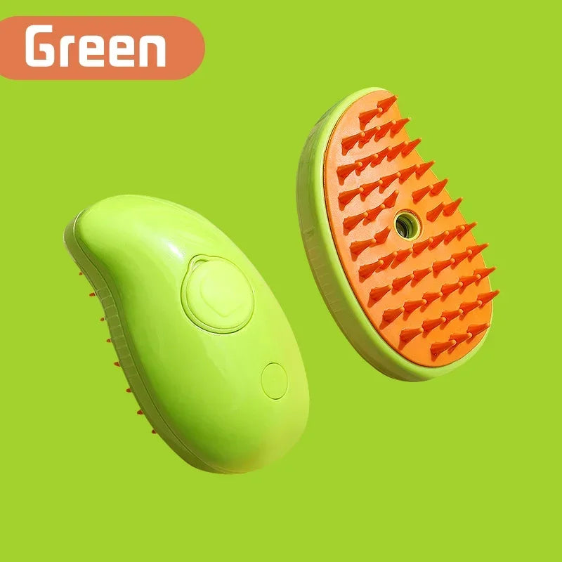 Upgraded Pet Spray Grooming Comb Steamy Floating Hair Removal Cleaning Brush Styling for Dogs & Cats Accessories