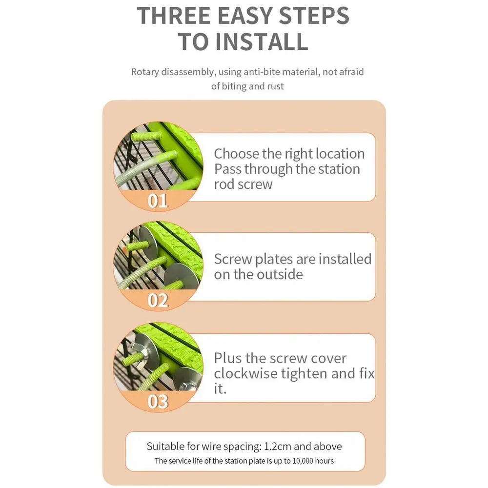 Bird Cage Heater Stand Platform |  Automatic Bird Platform Heater For Budgies