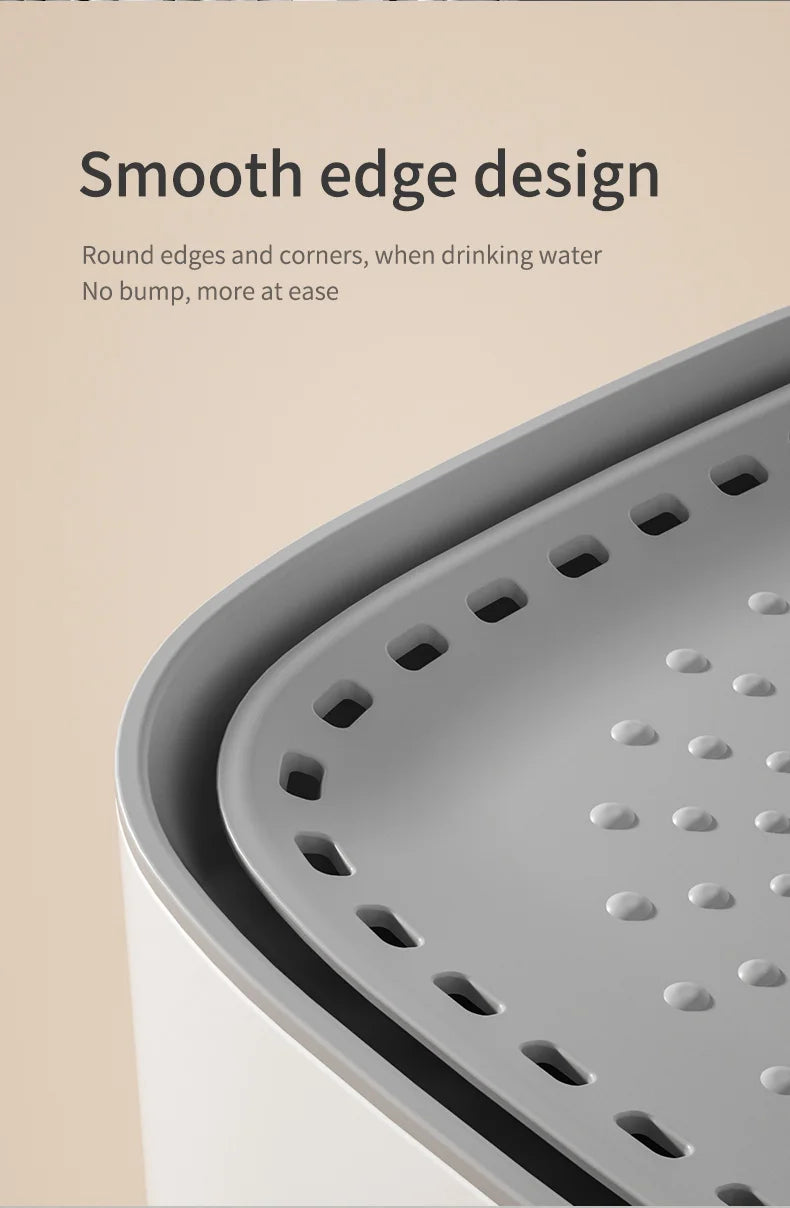 3L Cat Water Fountain Auto Recirculate Filter | Large Capacity | USB Electric Mute Cats Water Dispenser