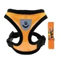 Dog and Cat Harness Walking Lead Leash | Polyester Adjustable Mesh  Vest For Small/Medium Size Pet