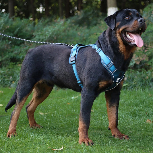 Dog Harness Reflective Medium/Large Dogs | Tactical Vest Big 1680D Waterproof Oxford Cloth