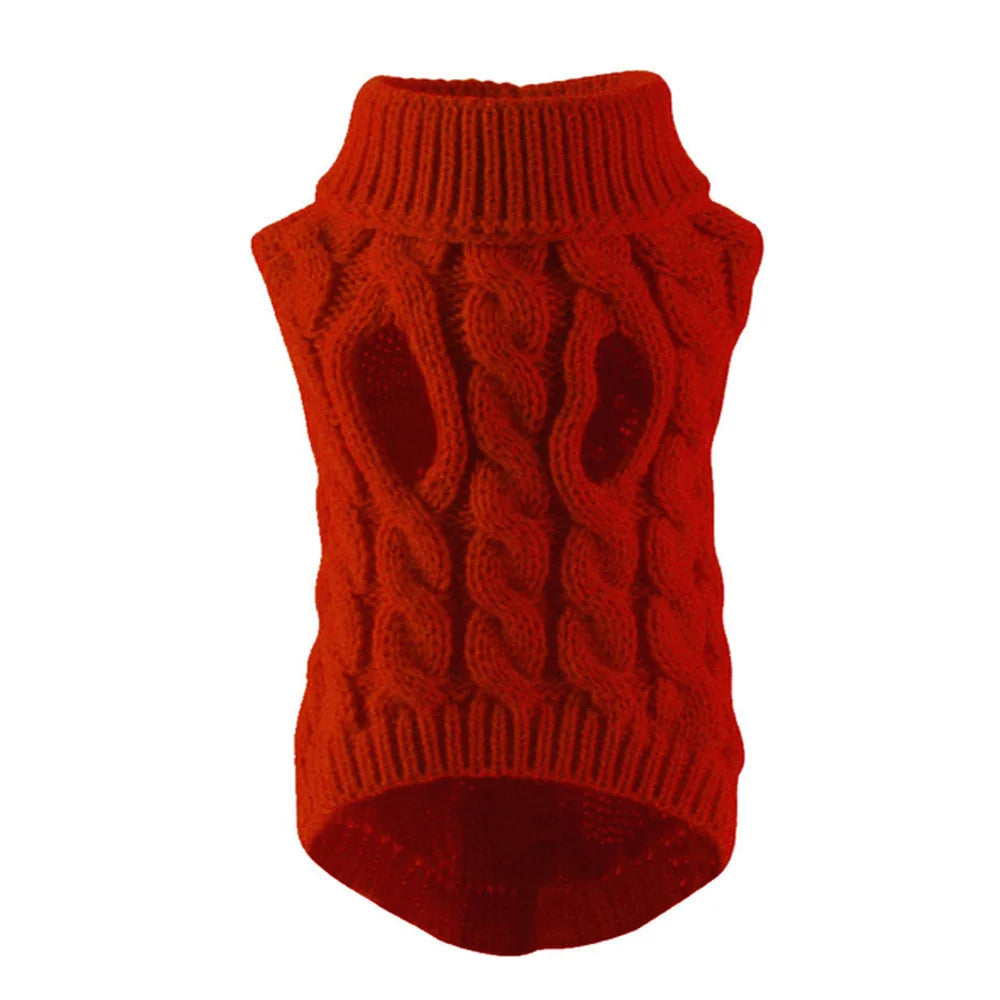 Warm Knitted Sphynx Cat Winter Sweater Pet Clothes for Cats  Pullovers