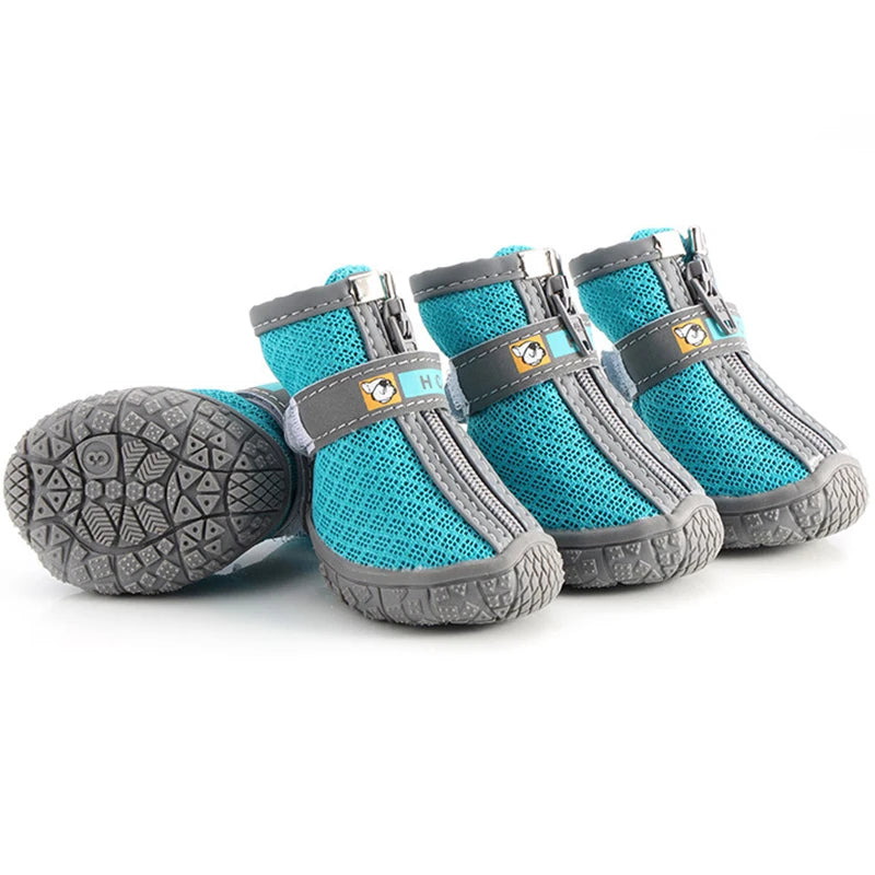 Dog Shoes Non-Slip Soles | Thick Plush  Paw Protection  Shoes Warm For Dog |  Breathable Climbing Pet Booties