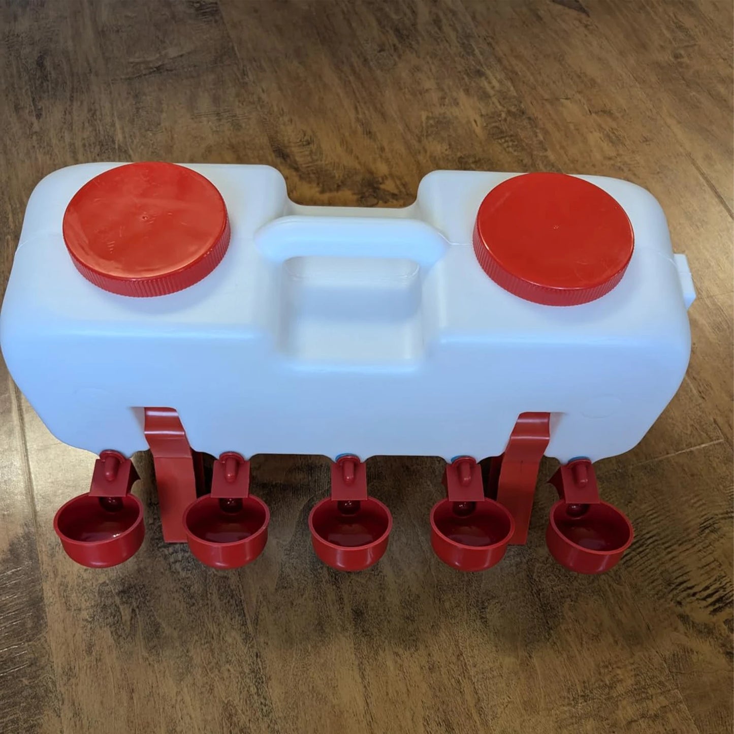 10KG Self Filling Automatic Chicken Water Dispenser with  Drinking Cup for Quail, Duck, Turkey