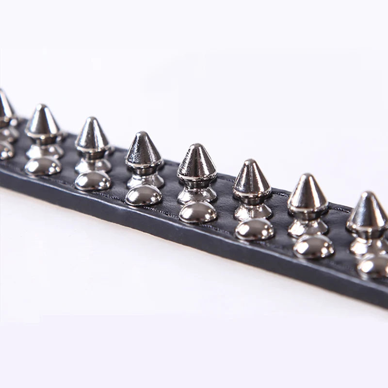 High Quality Dog Rivet Collar and Leash Set | Anti Bite  Collars for Medium Large Dogs